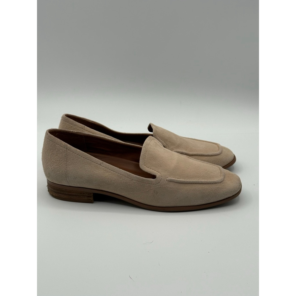Franco Sarto Beige Suede Loafers Women’s Size 7 – Classic Slip-on - Picture 5 of 10
